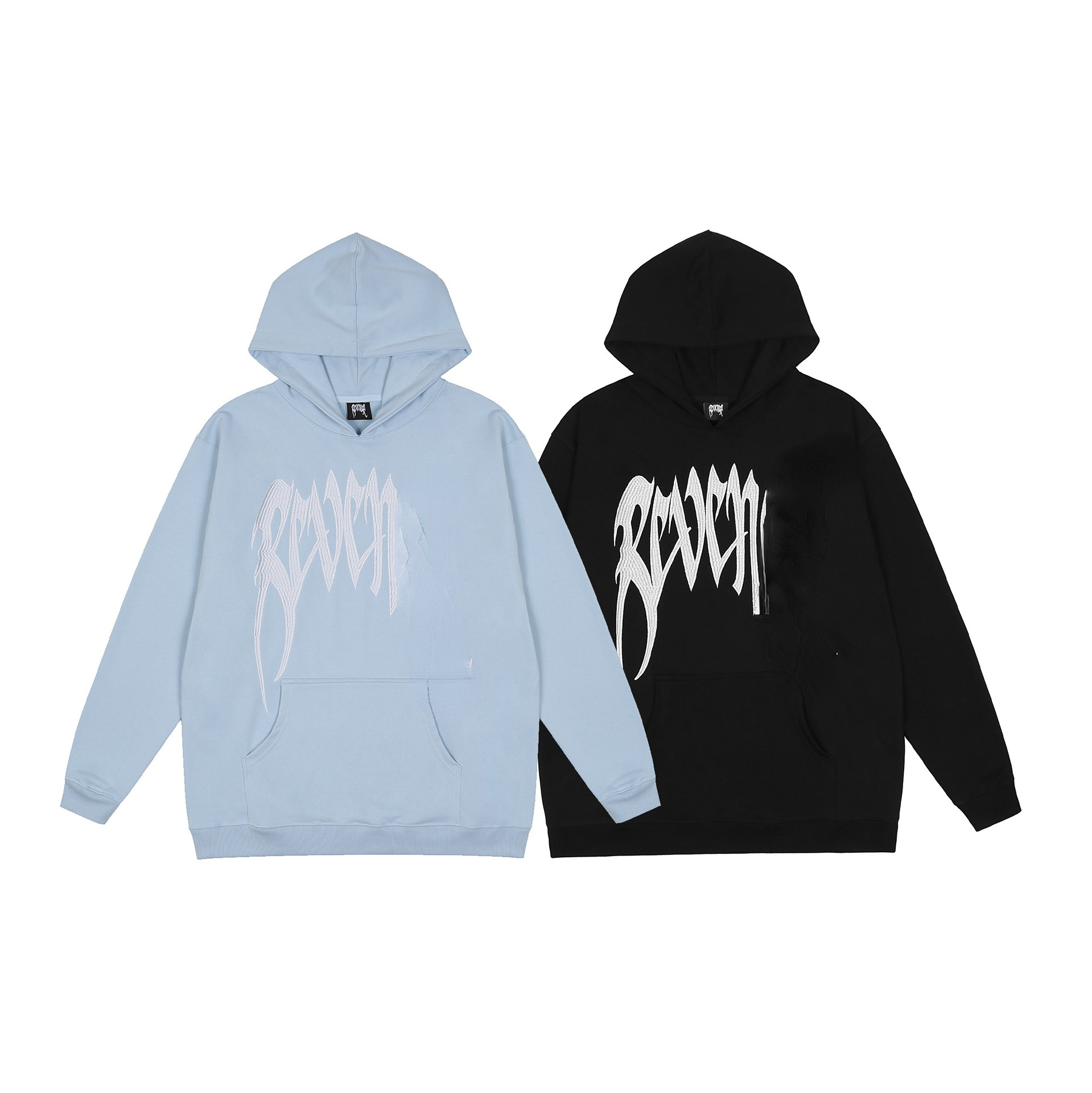 

European and American High Street Fashion Brand Men' Hoodies Sweatshirts Embroidered Hip Hop Casual Hoodie for Men and Women, Aspic