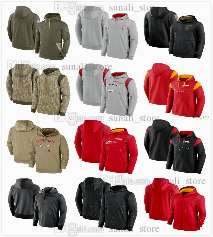 

Jerseys Kansas''City''Chiefs''Women Football Salute to Service Hoodies Sweatshirts Therma Performance Pullover Hoodie''NFL''Mens Youth, Red