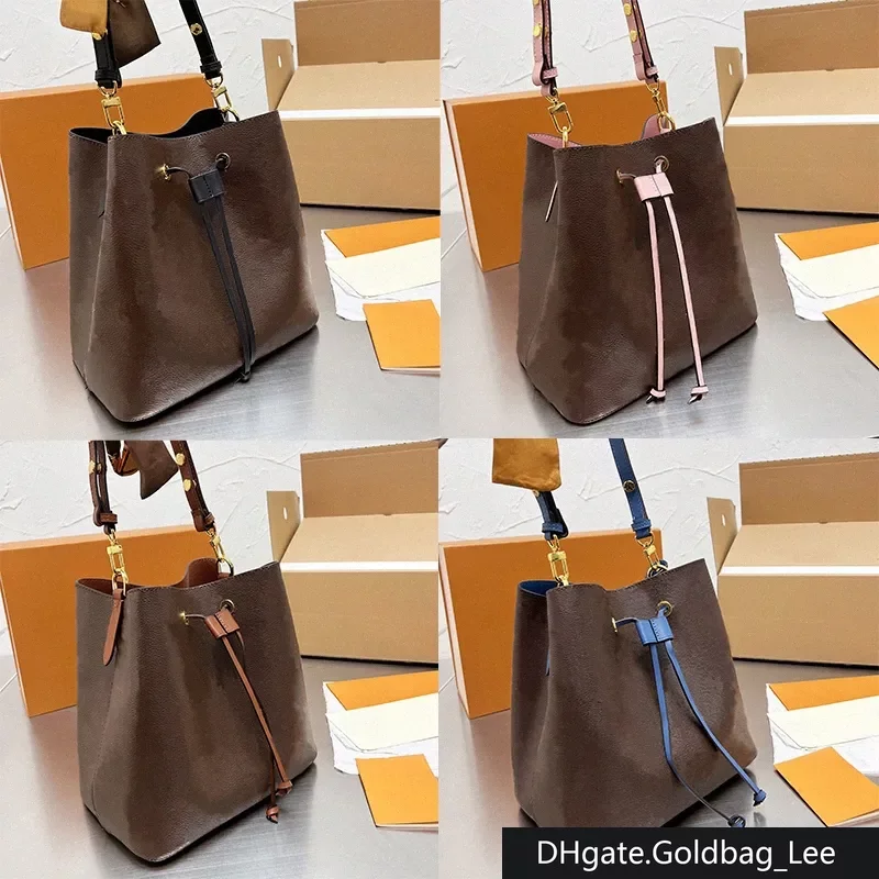

High Qaulity designer mm Shoulder Bags Fashion Handbags Purses Neonoe Bucket Bag Women Classic Style neo noe N9oX#, I need see other product