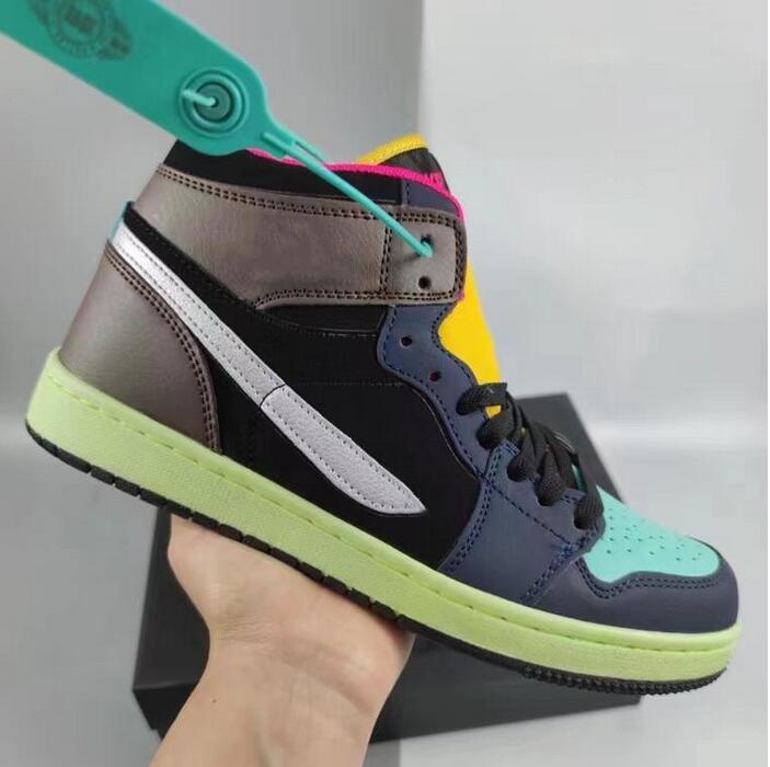 

fashion 1s OG Basket Shoes For Men Women High Top Lace-Up Leather Casual Flats Outdoor Comfortable Wear-Resisting Sneakers Trainers 36-44 a5