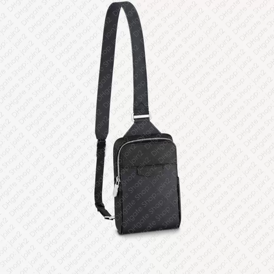 

TOP. M30833 OUTDOOR SLINGBAG Men Designer Shoulder Bag M30741 Taigarama collection CrossBody, (gunmetal gray) with flowers