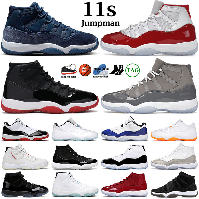 

Mens basketball shoes women 11s 11 Cherry Midnight Navy Cool Grey Concord Bred win like 96 Platinum Tint Bright Citrus UNC Pure Violet men sports sneakers, 111