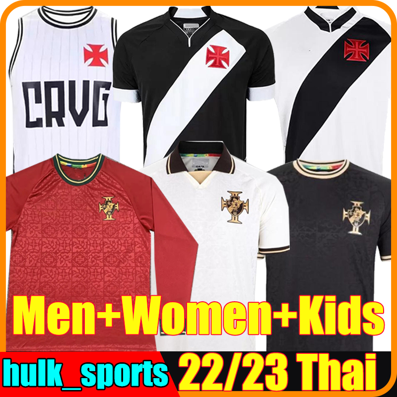 

22/23 Vasco da Gama Soccer Jerseys RANIEL G. PEC GERMAN CANO TALLES MAGNO 2022 2023 football shirt JUNINHO GETULIO Castan Rodrigues Lima me kids kit Vest goalkeeper, Dajiama 22-23 goalkeeper black