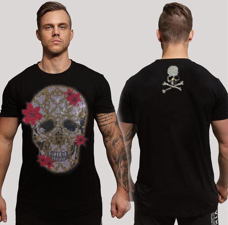 

Men Designer Slim Fit T shirt Summer Handsome Top tees High end, As shown