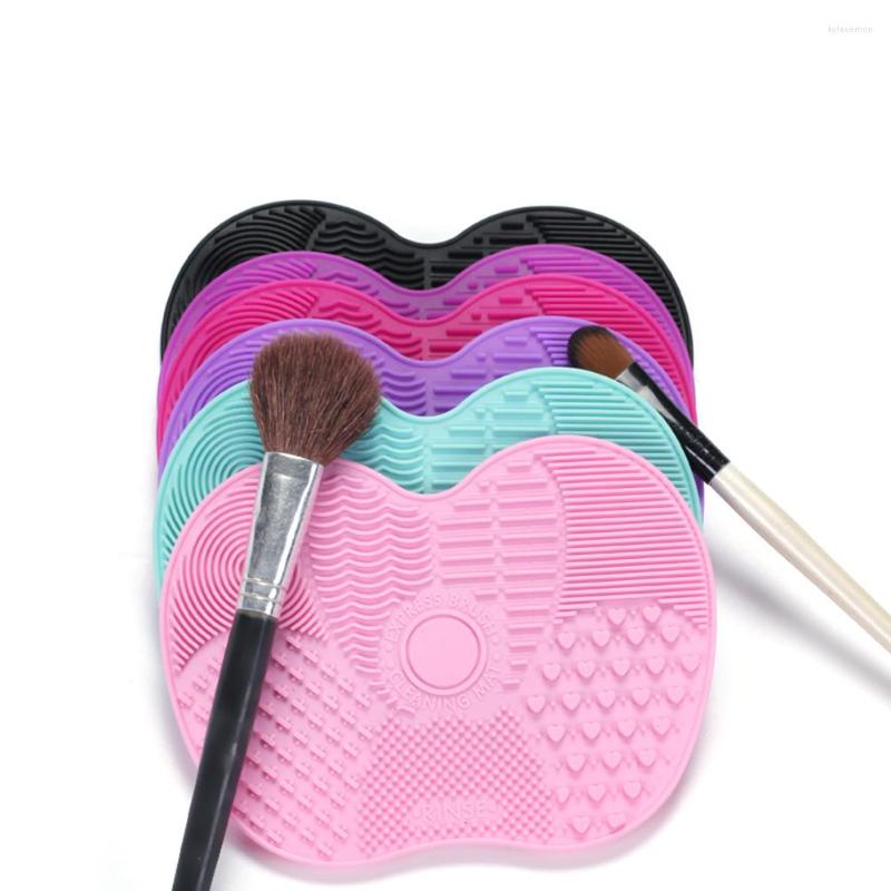 

Makeup Brushes Silicone Brush Cleaner Wash Cleaning Pad Foundation Eyeshadow Board