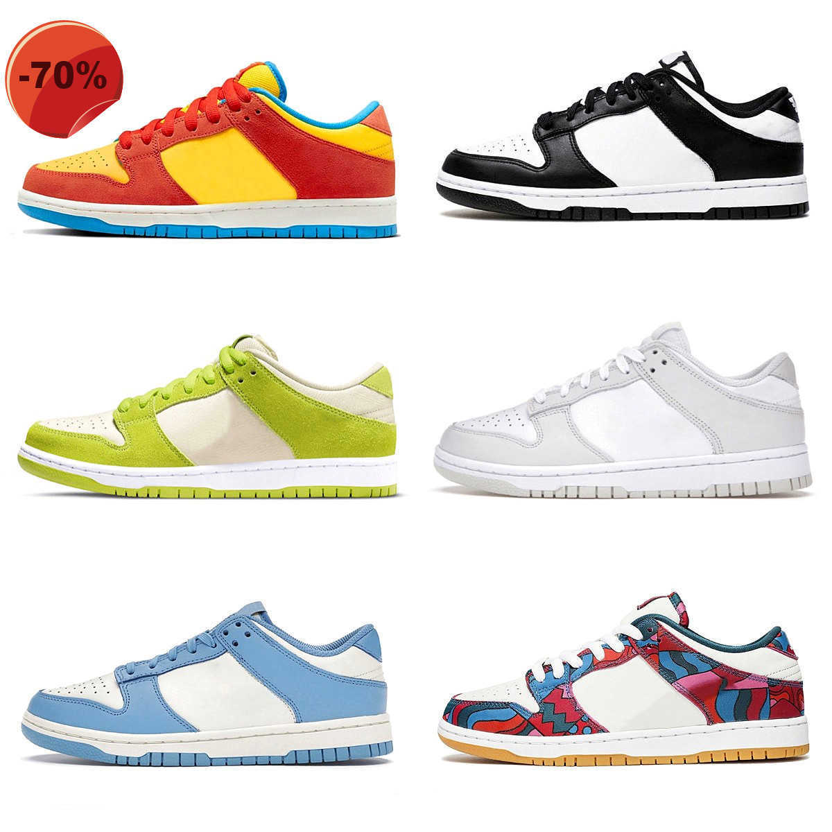 

LOW shoesSb Lows Running Shoes Trainer Sneakers Classic Safari Mix Paisley Unc World Champ Grey Fog Black White Green Cherry Dunkes Women Mens Union, Please contact us