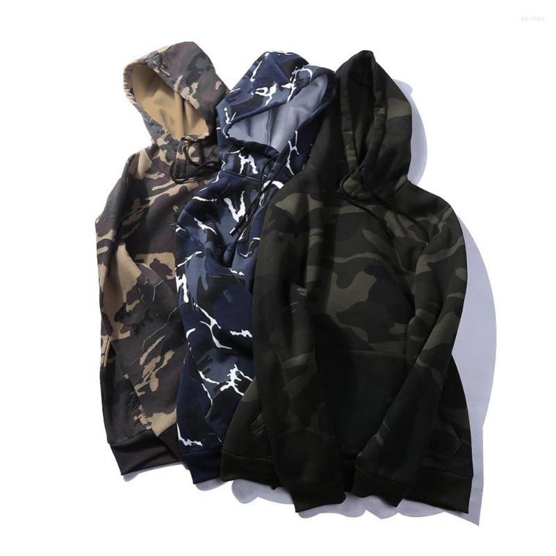 

Men' Hoodies US SIZE Camouflage Sweatshirt Military Style Hip-hop Hoodie Casual Long-sleeved Street Sportswear
