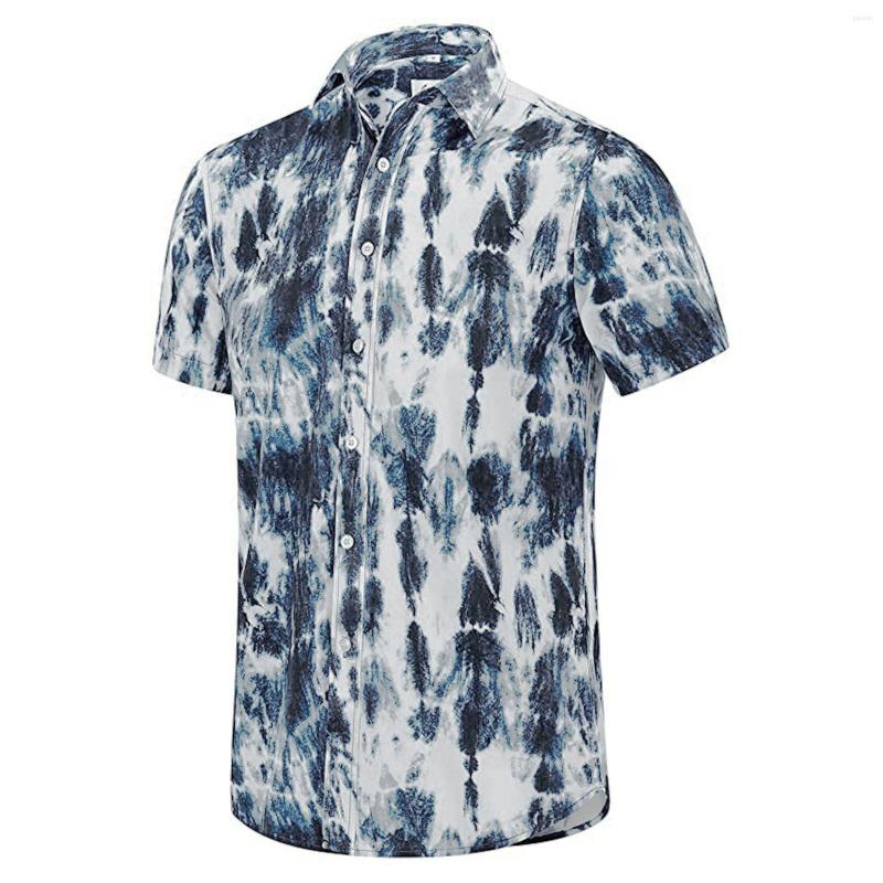 

Men' Casual Shirts Men' T-Shirt Printed Blouse Tunic Lady Active Wear Top, Green