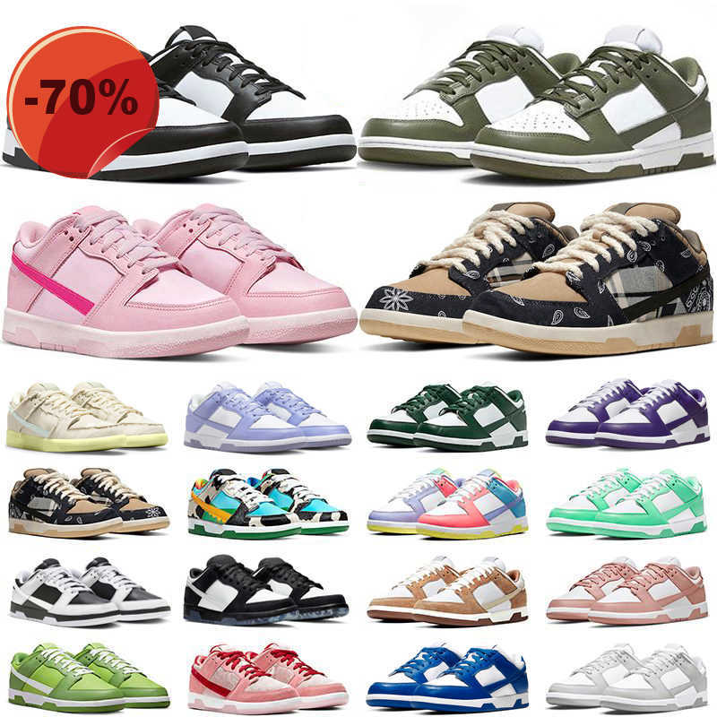 

LOW shoesAthletic Outdoor Running shoes Gai Panda triple pink UNC Grey Fog Syracuse Team Green University Blue Georgetown sneakers trainers size, 1 36-47