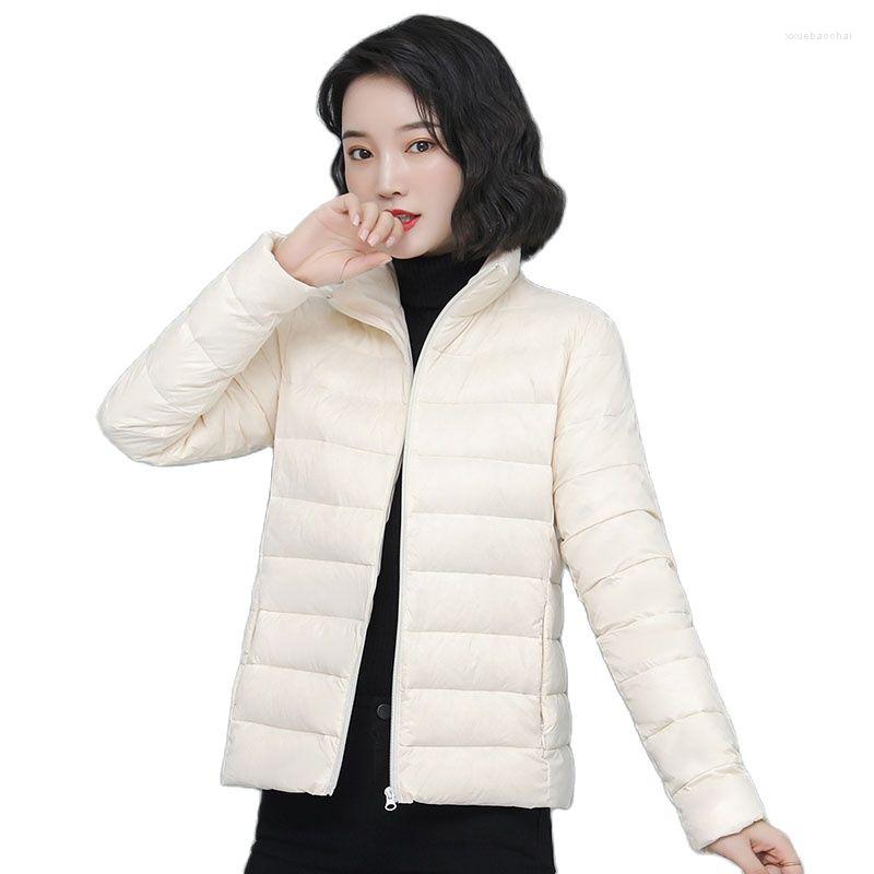 

Women' Trench Coats Down Cotton Padded Jacket Parker Women Inner Liner Winter Coat 2022 Slim Warm Lightweight Short Jackets Outerwear, Pink