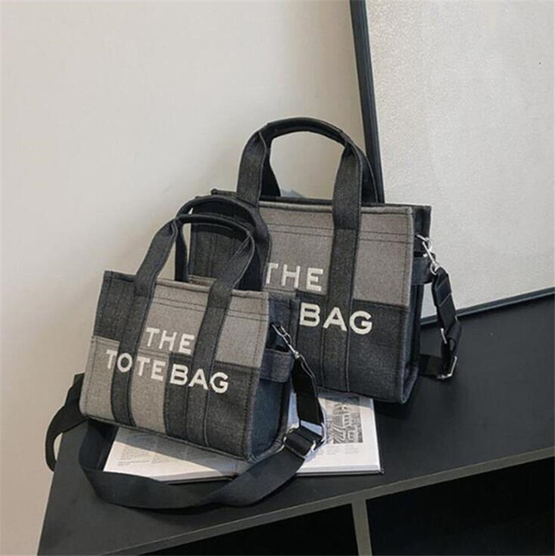 

Luxury Designer Bag Tote Women Handbags Letter Shoulder Bags 2022 Brands canvas Shopper Purses Crossbody Evening Bags for Female Clutch, Black small