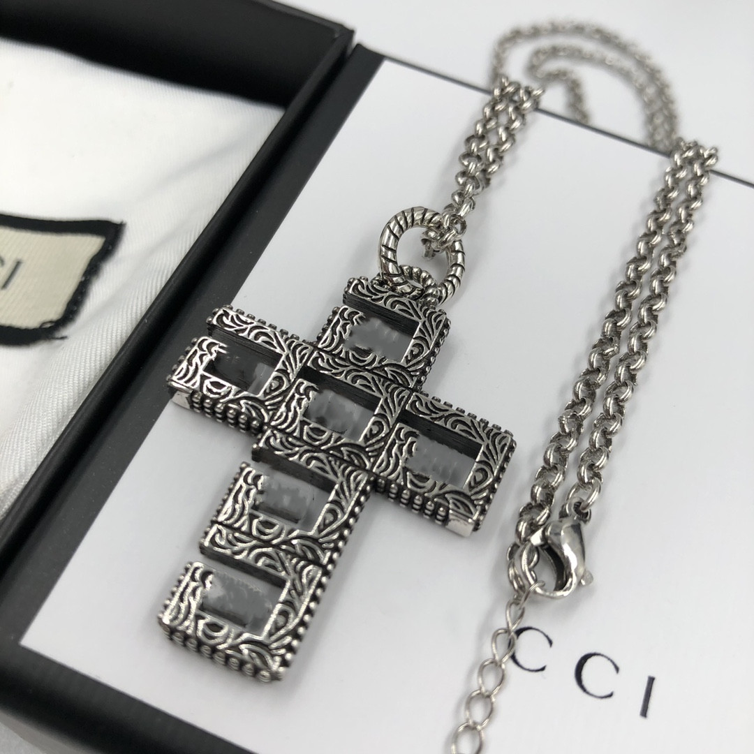 

Luxury Necklace Designer Jewelry Necklace Brand Circle Men's and Women's Fashion Brand Jewelry G-shaped Pendant Necklace Valentine's Day 168