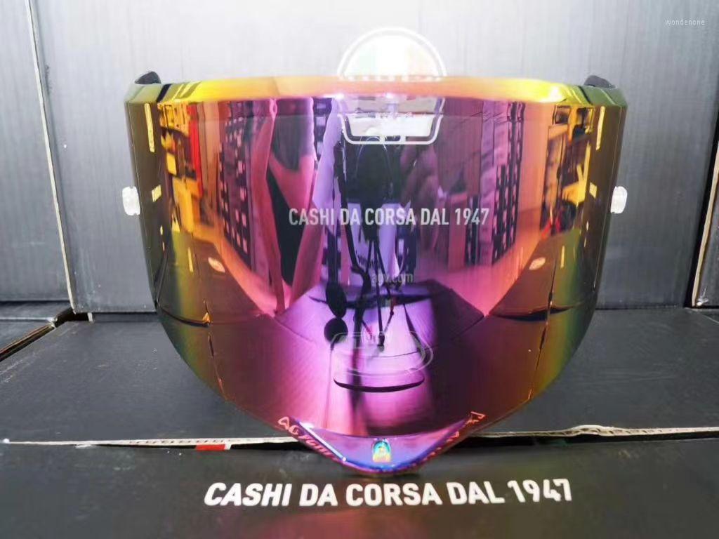 

Motorcycle Helmets Full Face Helmet Gold Egg Motocross Racing Motobike Riding Casco De Motocicleta Four Season, With clear visor