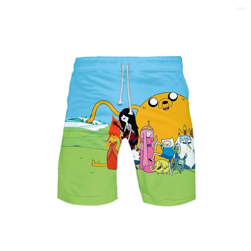 

Men's Shorts Harajuku Finn And Jake The Dog Face Swimwear Swim Trunks Beach Board Mens Sports Swimming Pants, 3d-st60