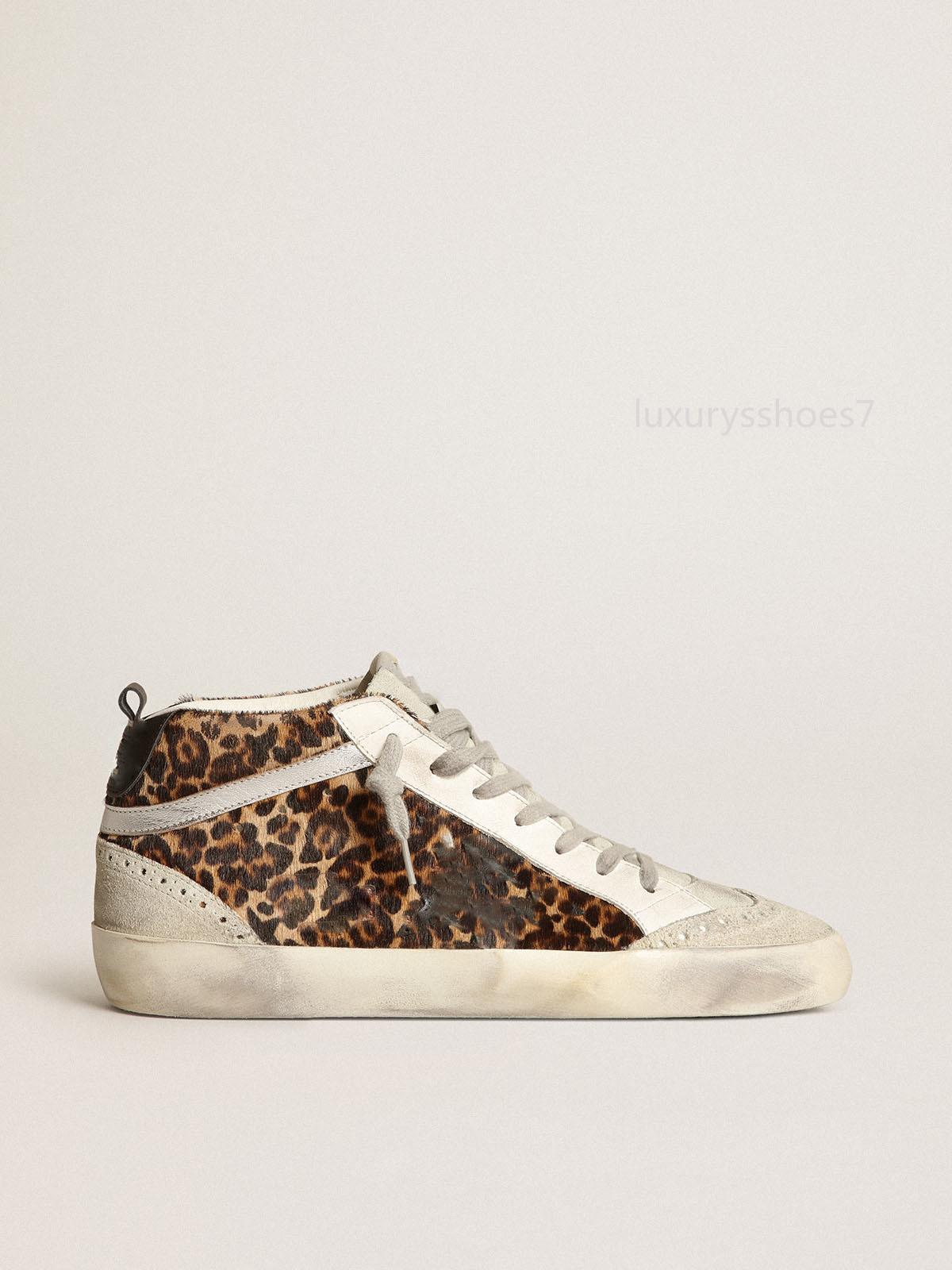 

Classic Italy Leopard 2023 Shoes Designer Shoe goldens Brand Star gooseitys Print Pink-Gold Glitter Sneakers Women Leopard White Do-Old Dir ffV, Star24