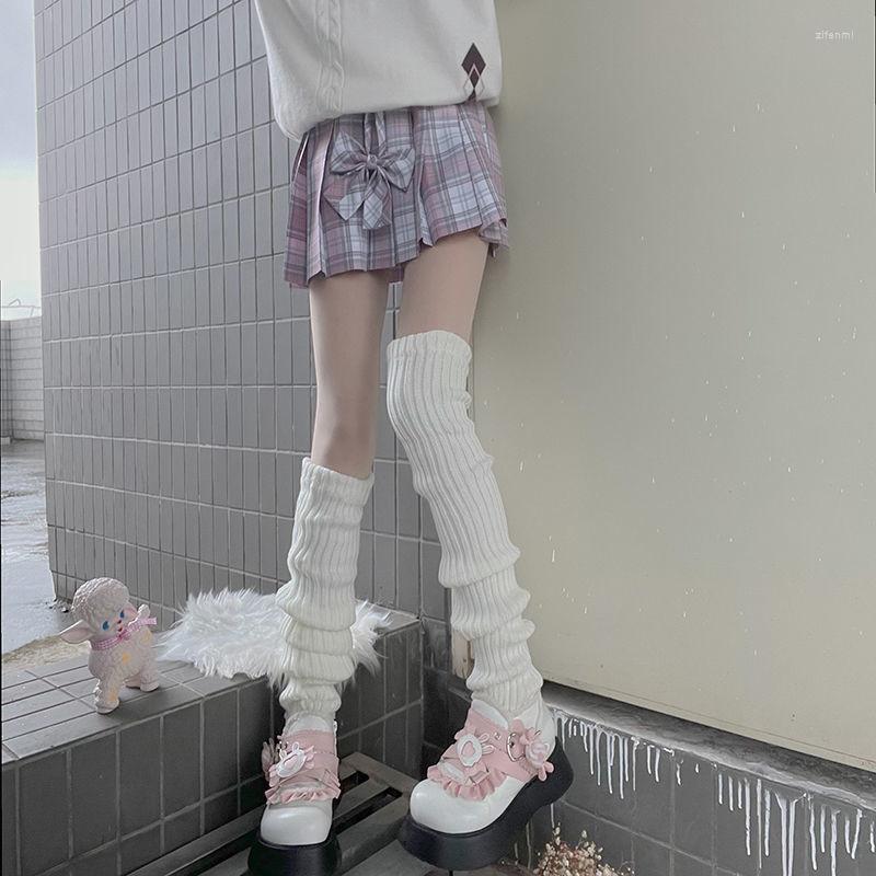 

Women Socks 70cm Kawaii Lolita Y2k Accessories Gyaru Gothic Goth Cosplay Long Thigh High Harajuku Fashion, Black