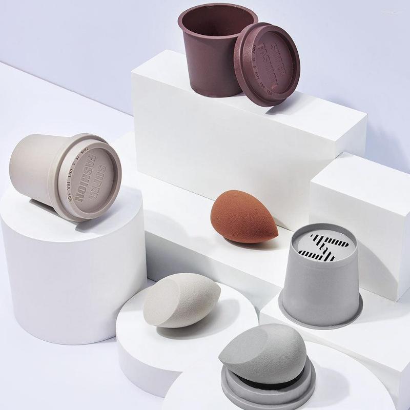 

Makeup Sponges Coffee Cup Beauty Egg Blender Puff Sponge Pad Foundation Powder Tools Womens Accessories