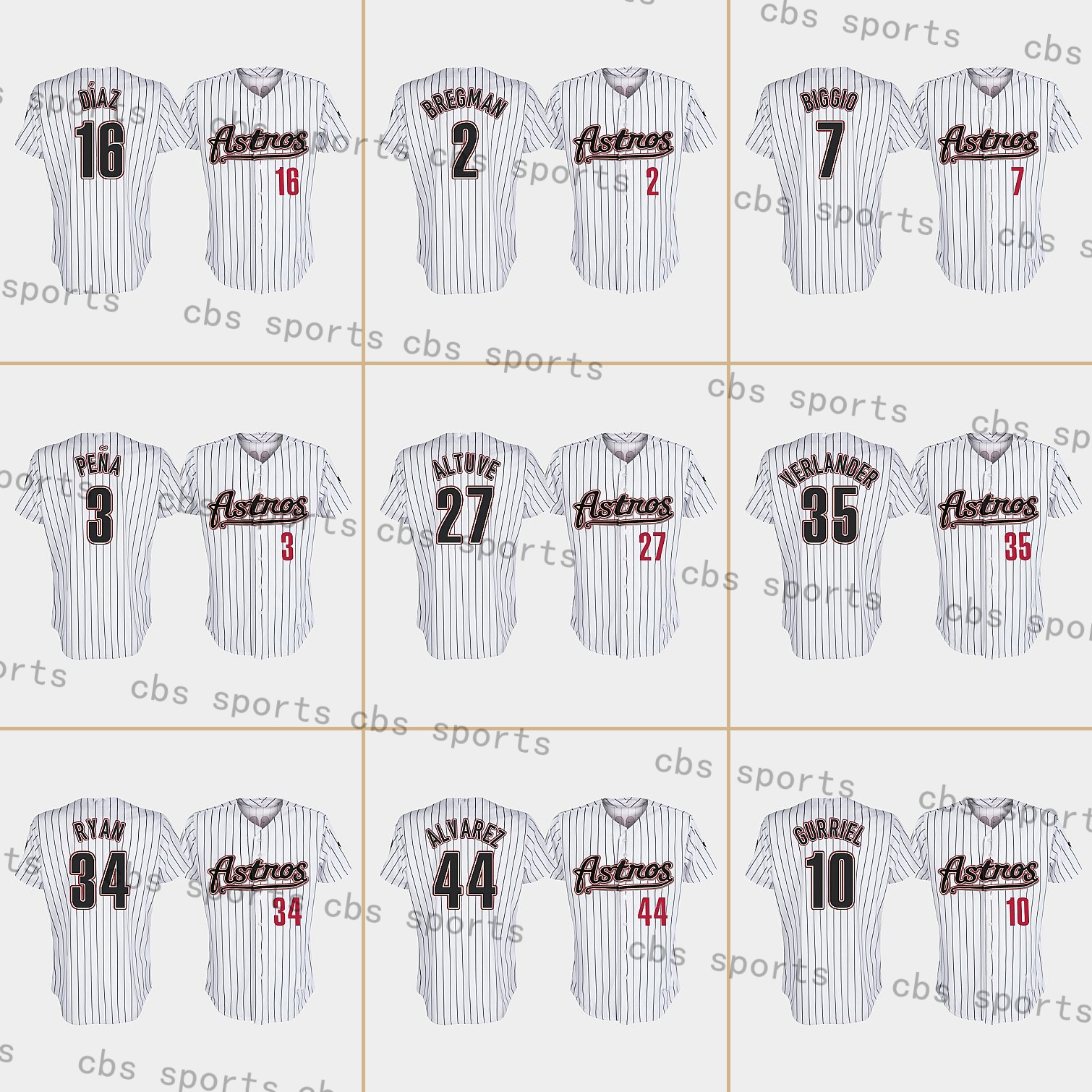 

Yordan Alvarez Astros Jersey Houston Jeremy Pena Alex Bregman Jose Altuve Justin Verlander Framber Valdez Kyle Tucker Luis Garcia Nolan Ryan Throwback Shirt, Kids option 16