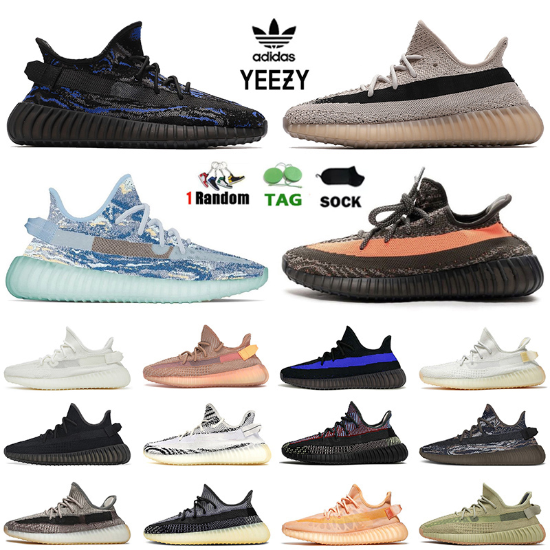 

2023 Adidas Yeezy Boost 350 v2 Shoes Mens Women Dark Beluga Dazzling Blue Jade Ash Bone Onyx Bred Static Beige Black Reflective 3M Mono Clay Yecheil Sneakers Size 13, C44 carbon 36-48