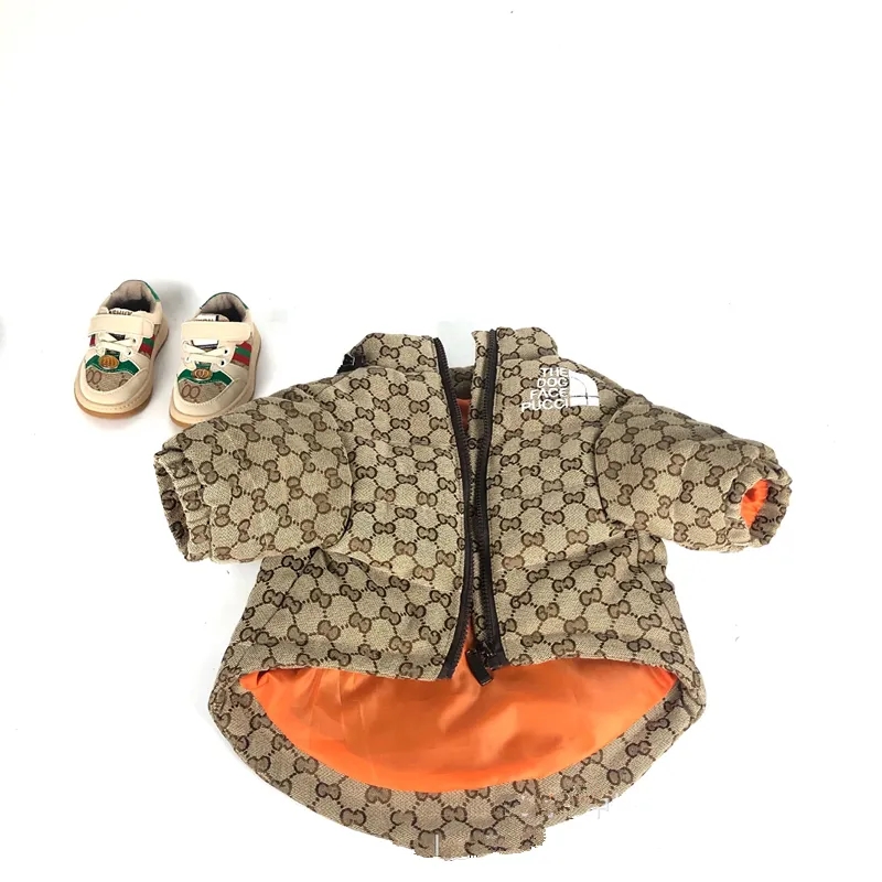 

2023 new Dog Apparel Pet Supply cotton-padded winter clothes dogs coat supplies Pets puppy Products warm clothing, Khaki
