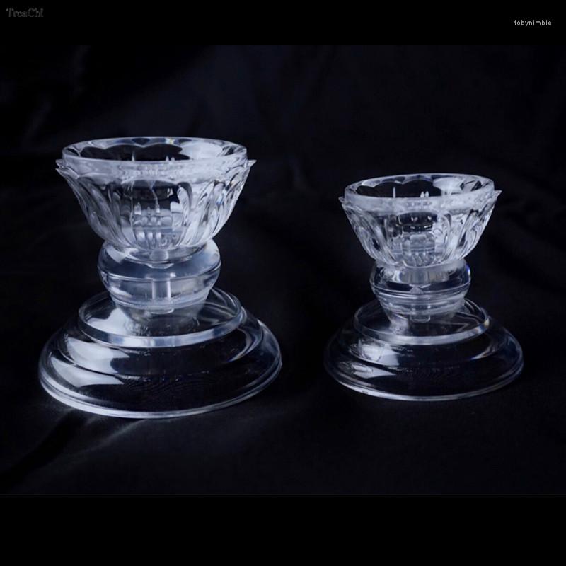 

Jewelry Pouches Acrylic Crystal Display Stand Transparent Holy Grail Accessories