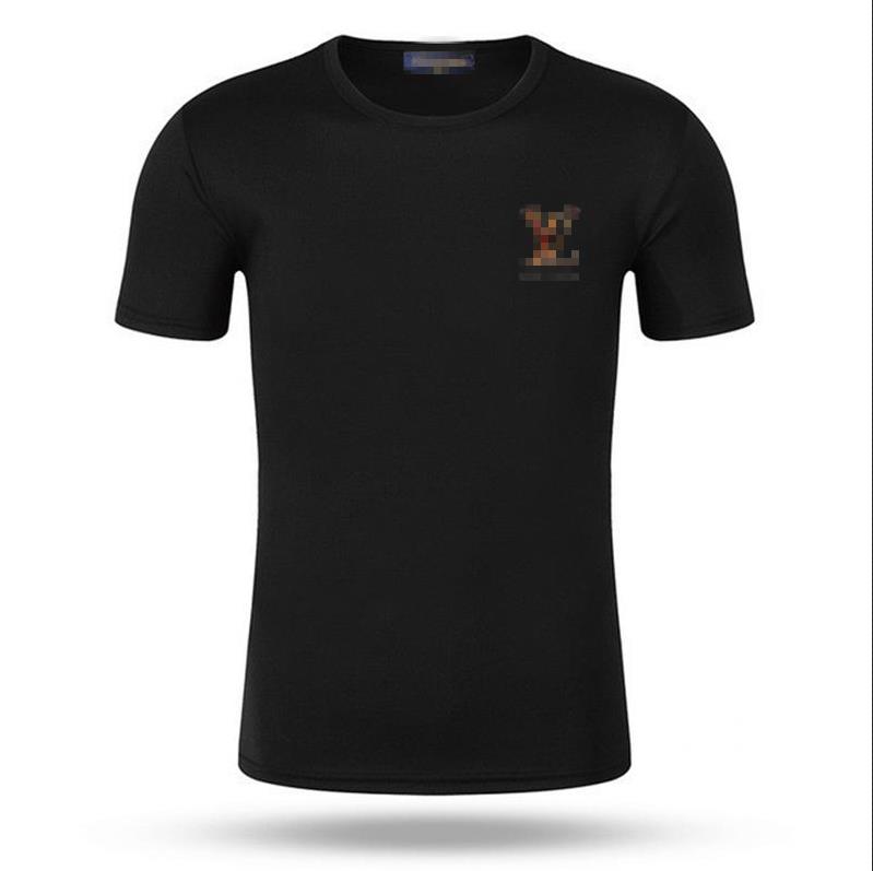 

Men's Cotton T Shirt Letter Printed T-shirt 100% Pure Cottons Men and Women Couple Tide Triangle Logo Tops Casual 3 Colors T-shirts Plus Size S-XXXXL, A6