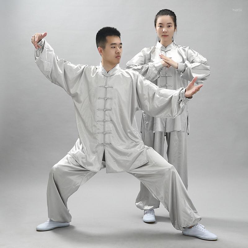 

Ethnic Clothing Unisex 13 Color Traditional Chinese Long Sleeve Wushu TaiChi KungFu Uniform Suit Uniforms Tai Chi Exercise