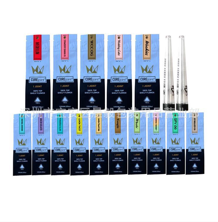 

EMPTY Package Bags WEST COAST CURED JOINTS BAG 1JOINTS 1BAG 100pcs/flavor