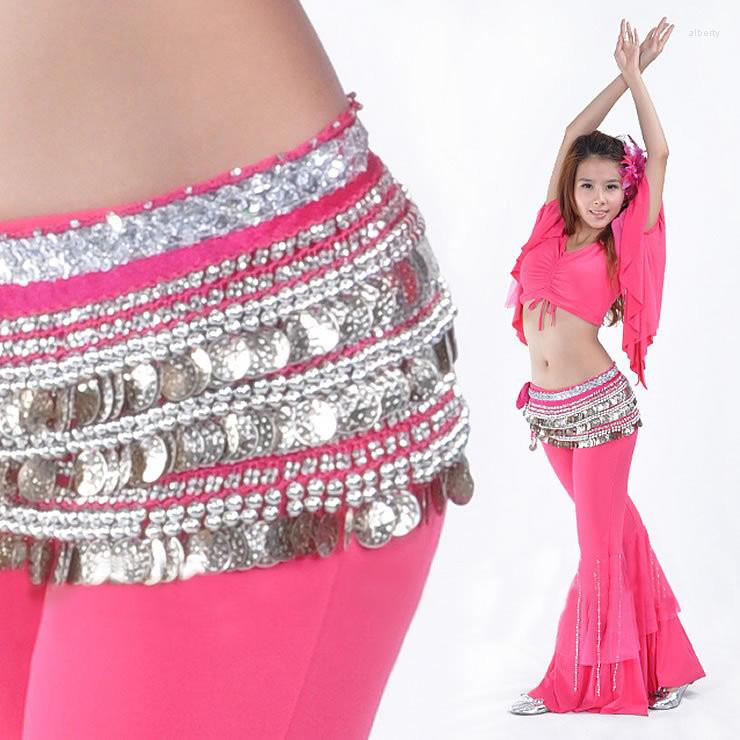 

Stage Wear 2022 Fashionable Style Product Pesetas Aggravating Waist Chain Original Dancing Belt 338 Coin 15 Colors, Picture shown
