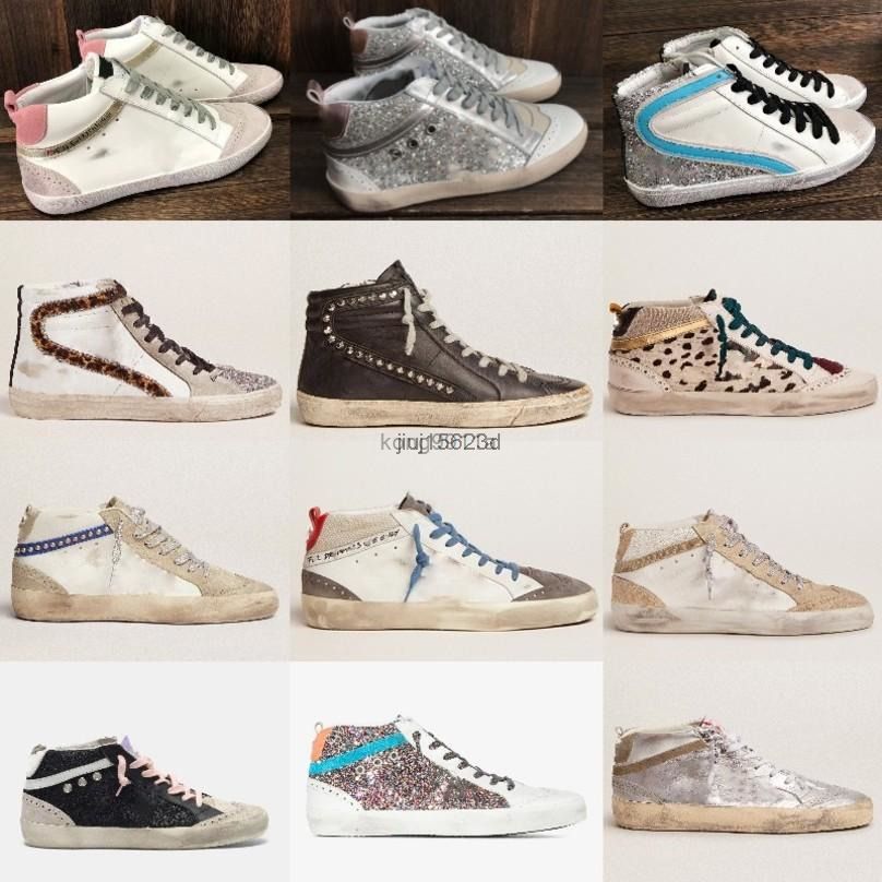 

gooses sneaker Shoes 2023 Designer sandal Fashion Mid Slide star high top Women luxury Trainers Sequin Sneakers Goldens Gooses gcA 0X8U, Star6