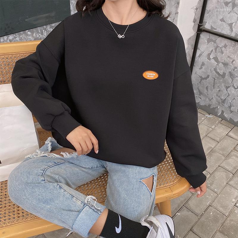 

Men's Hoodies Oil Painting Cat'S Dusk Printed Female Loose Fleece Pullover Crewneck Pattern Sweatshirts Autumn Fashion Hoody Womens, Black