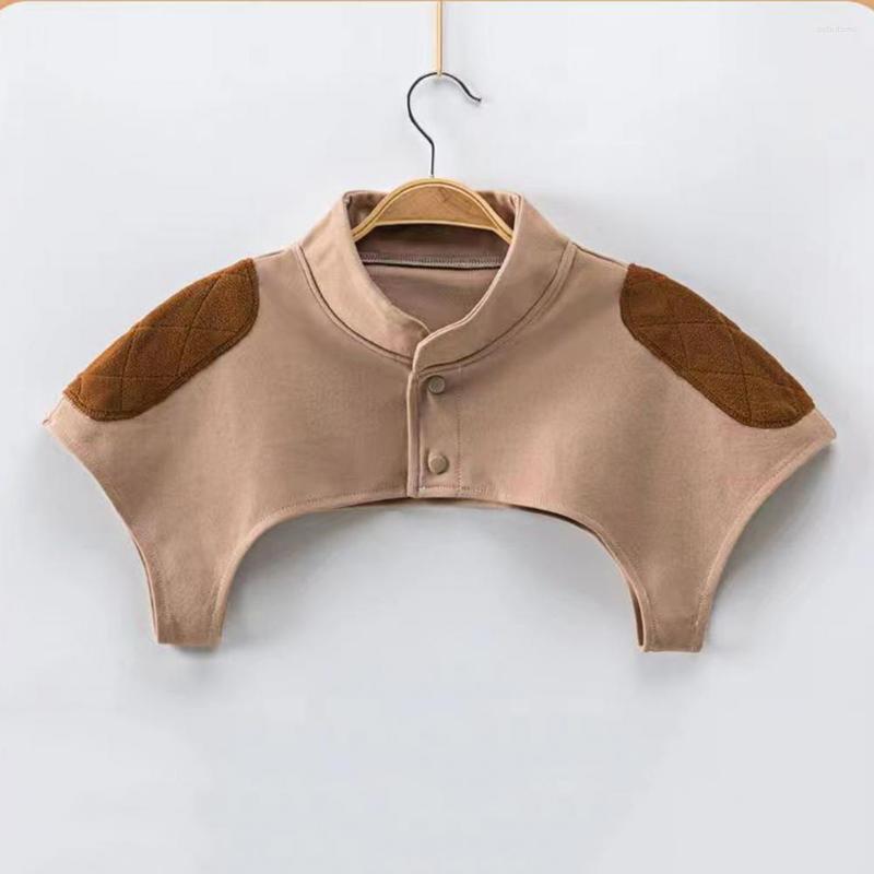 

Scarves Warm Women Men Shawl Stand Collar Keep Heat Retention Patch Warm-Keeping Winter