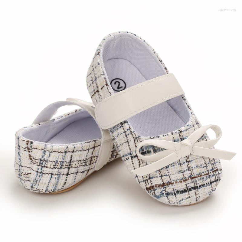 

First Walkers -18M Princess Born Infant Baby Girls Shoes PU Spring Cute Bowknot, Black