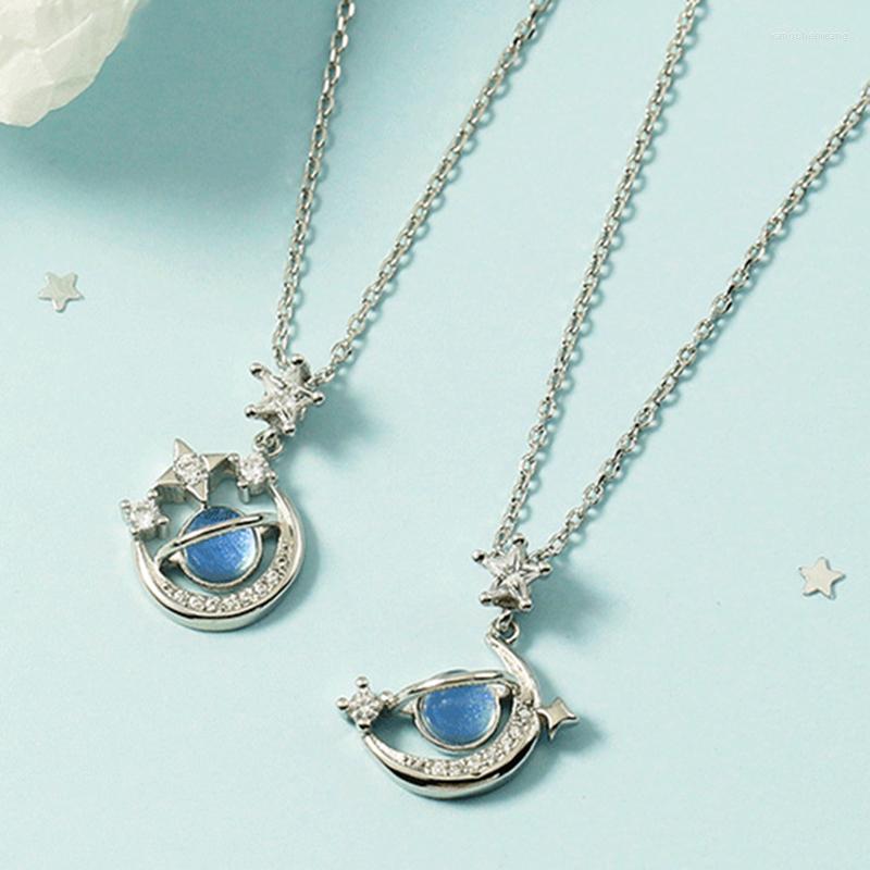 

Chains Rhinestone Pendant Necklace Elegant Collarbone Chain For Women Jewelry H9