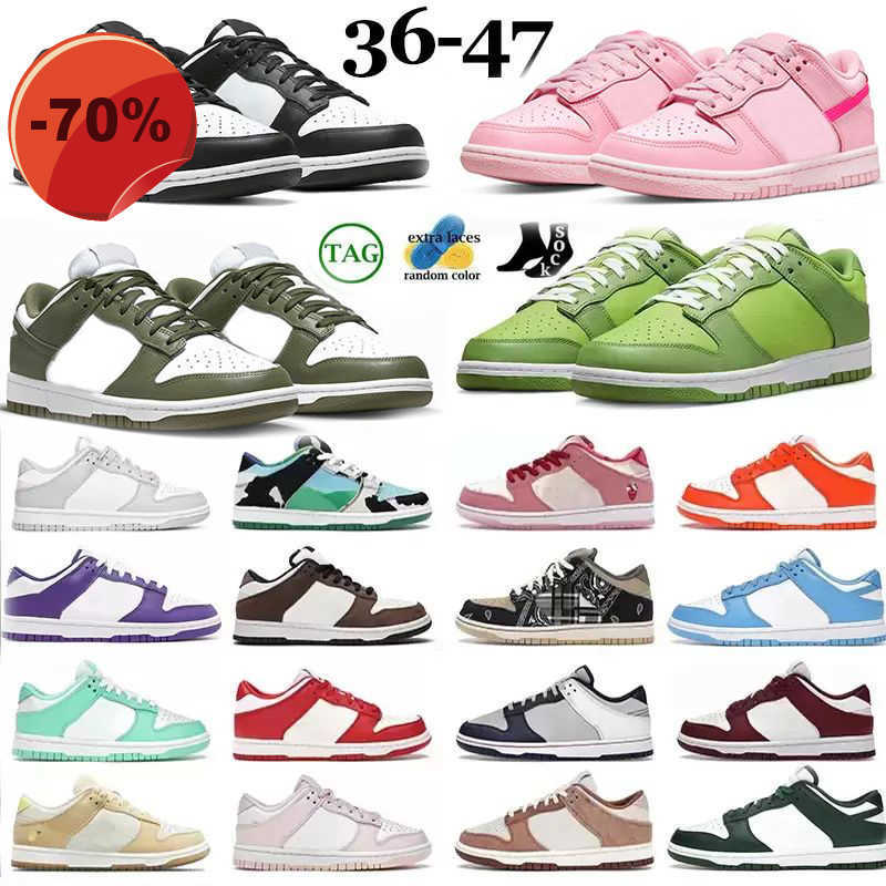 

LOW shoesRunning Shoes Panda Jackie Robinson Grey Fog Syracuse Varsity Green photo dust dunks low university red Pink Velvet triple pink trainers, 25