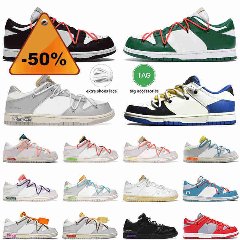 

LOW shoes 2022 Designer OW Men Women Running Sports Shoes NO.1-50 Lot The Offs White Sb Dunks Low Skate University Blue Fragment Skate Platform Shoe, Lot 14