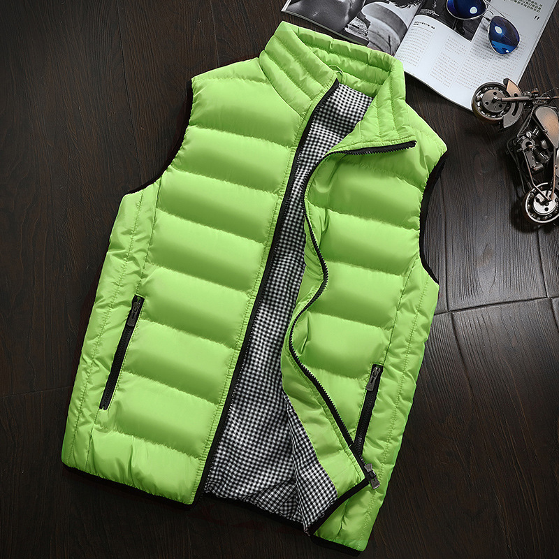 

Men's Vests Brand Clothing CottonPadded Big Siz Men's Vest Men Waistcoat Mens Jacket Sleeveless Vest Winter Fashion Casual Slim Coats 221202, Wine red