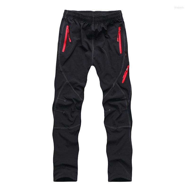

Racing Pants Men And Women Cycling Summer Quick Dry Waterproof Softshell Outdoor Elastic Camping Fishing Trousers, Black