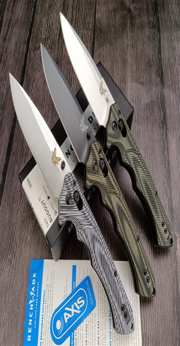 

BENCHMADE 615 Series MINI RUKUS Pocket Folding Knife S30V Blade G10 Handle Tactical Knives7353860