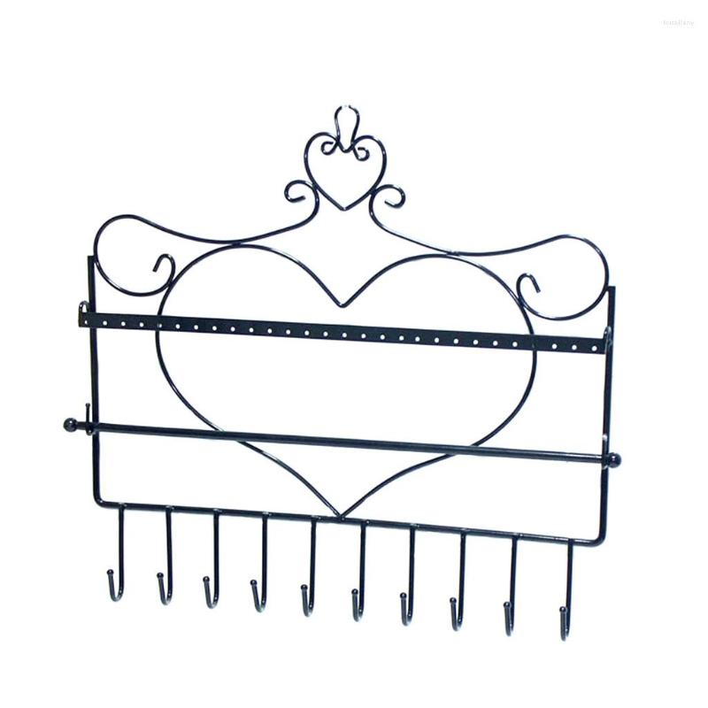 

Jewelry Pouches Earrings Necklace Display Tree Stand Organizer Hanging Holder Show Rack