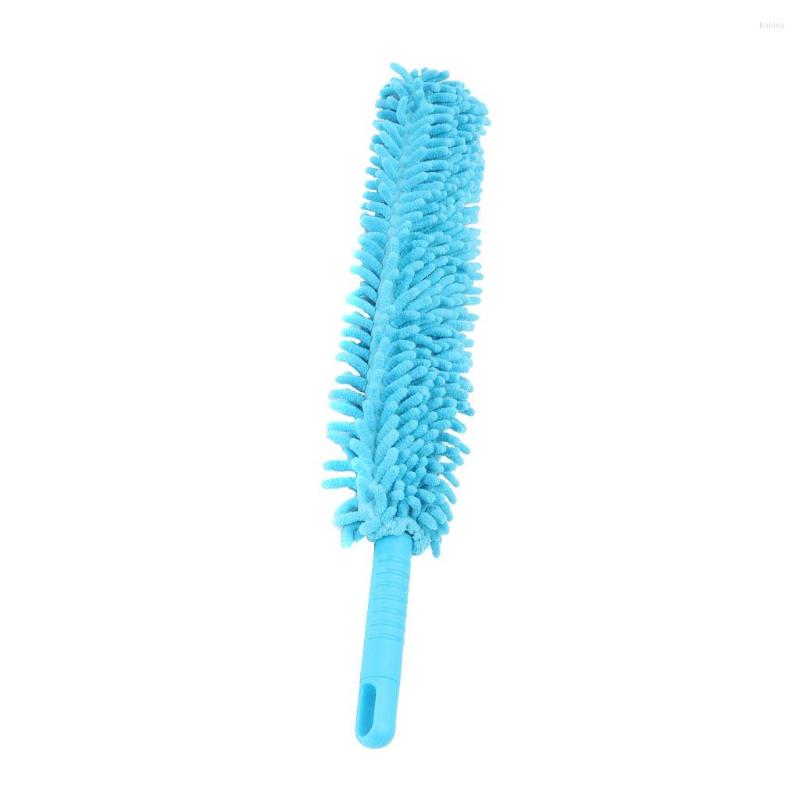 

Car Washer 1 Piece Wash Brush Flexible Long Mircofibre Noodle Chenille Alloy Wheel Blue 55.5cm