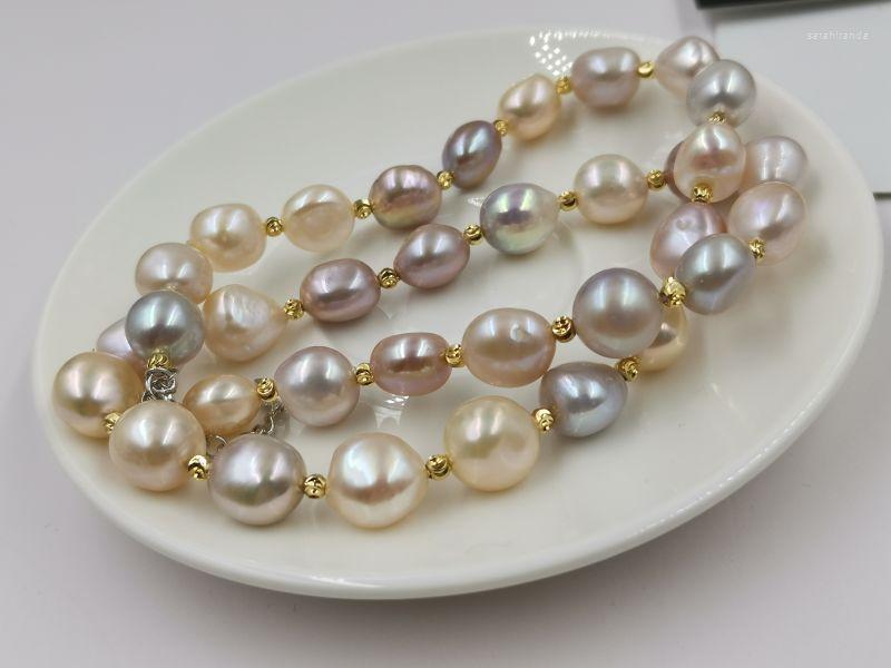 

Choker 18" 10-11mm Natural Mixed Freshwater Pearl Necklace