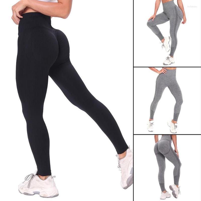 

Active Pants Seamless Yoga Pant High Waist BuLifting Leggings Push Up Legging Women Workout Gym Sport Woman Tights Fitness, Grey