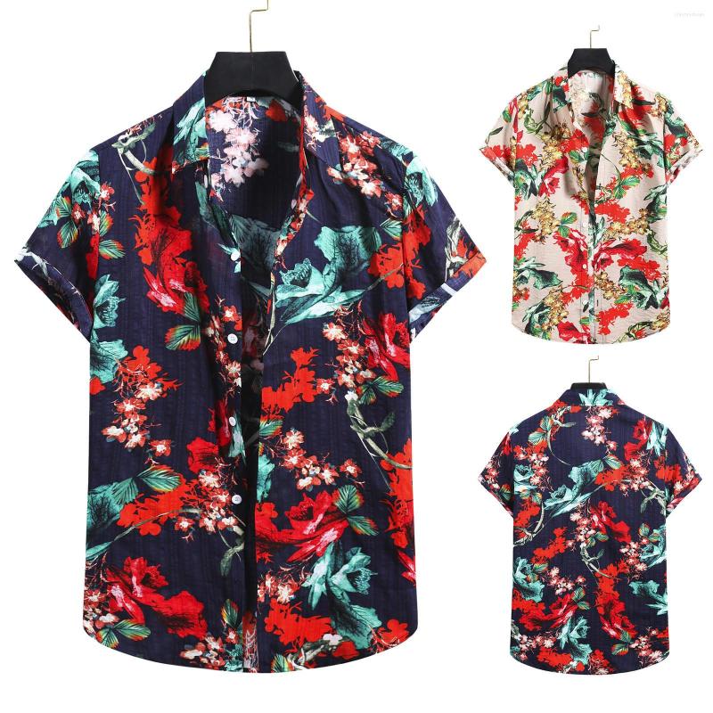 

Men' Casual Shirts Men Blouse Tops O Party Stylish T-shirt Loose, Beige