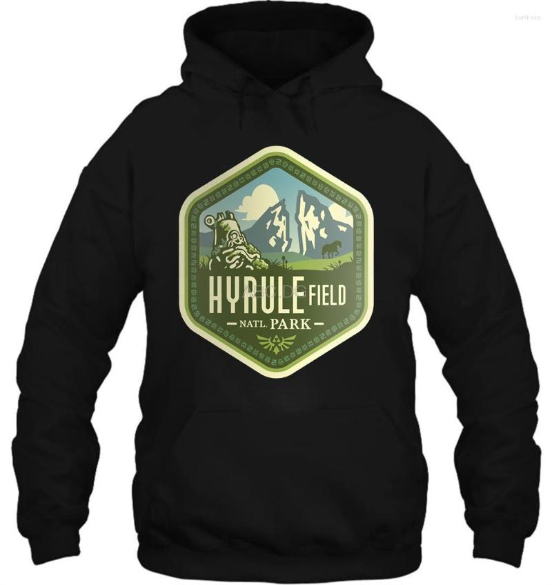 

Men's Hoodies Men Hoodie Women Sweater Hyrule Field National Park Zelda, Men-black