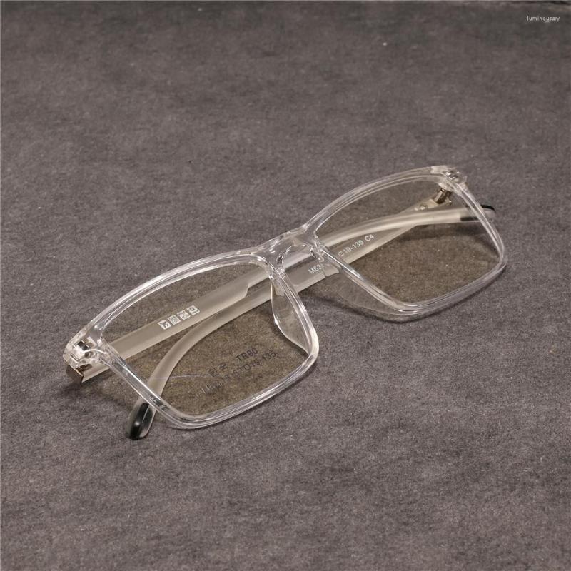 

Sunglasses Vazrobe Transparent Computer Glasses Male Women TR90 Ultralight Blocking Blue Light Anti Reflection No Degree 0 Lens Rectangle