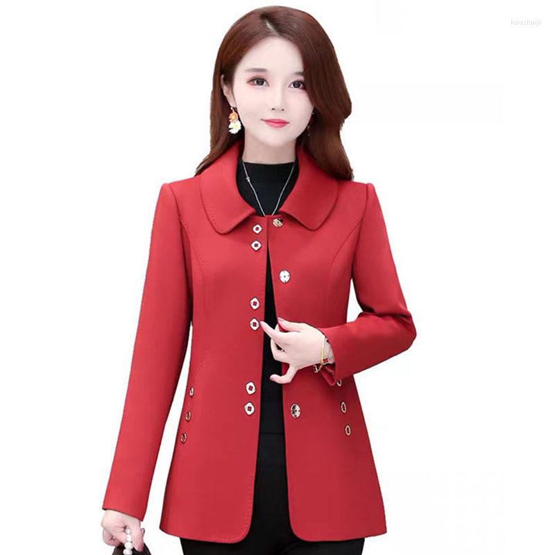 

Women's Jackets Ladies 2022 Spring Autumn Women Jacket Outwear Elegant Fashion Windbreakers Casual Coat Female Tops, Khaki