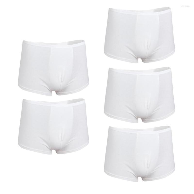 

Underpants 5 Pcs. Men's Boxershorts Boxerslips Made Of Cotton L, Picture shown
