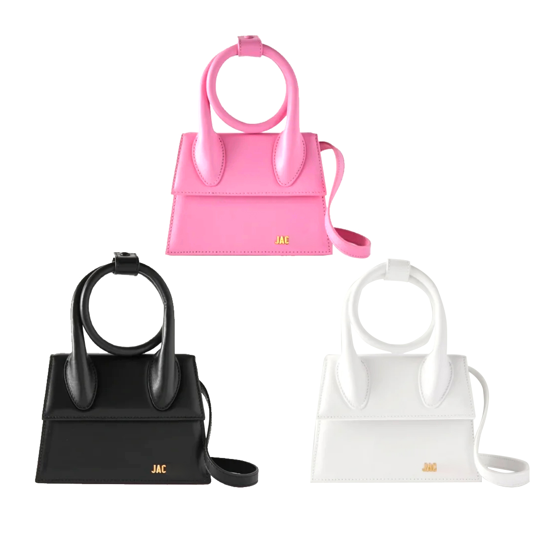 

MINI Large Medium jacquems Bag Luxurys Le Chiquito Noeud hourglass Designers clutch tote Crossbody womens men handbag Shoulder pochette flap famous Accessory bags