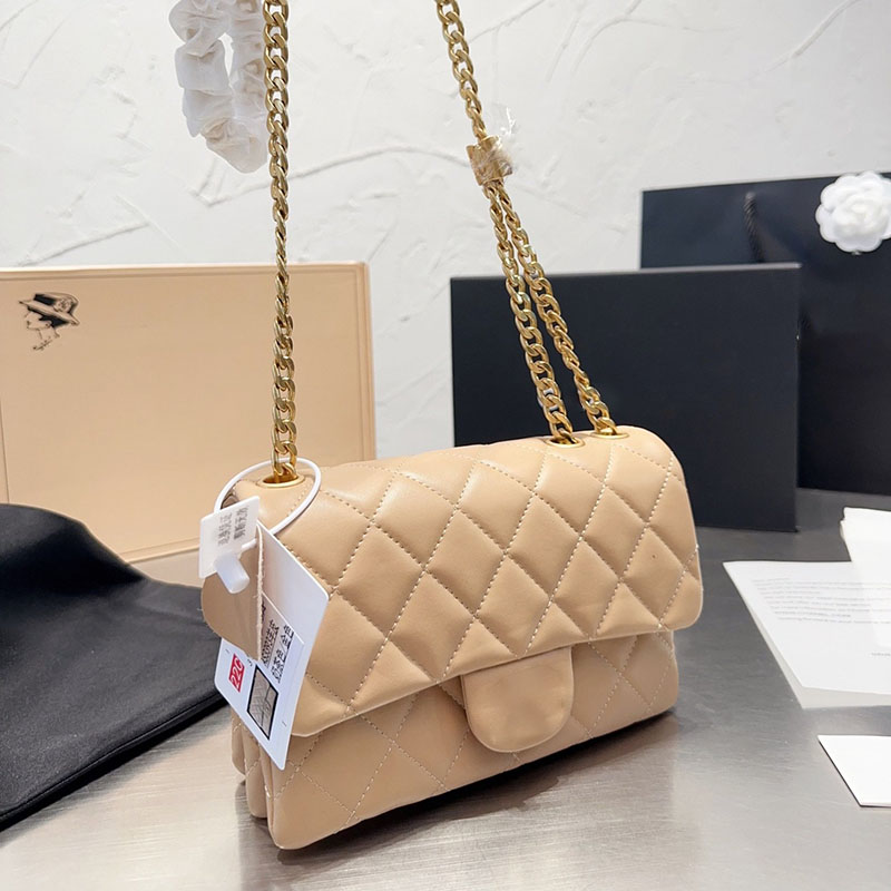 

CC Bags Luxury Brand Cross Body Women Gold Pillar Shoulder Bag Adjustable Matelasse Chain Pochette Classic Flap Crossbody Leather Card Holde, Grey